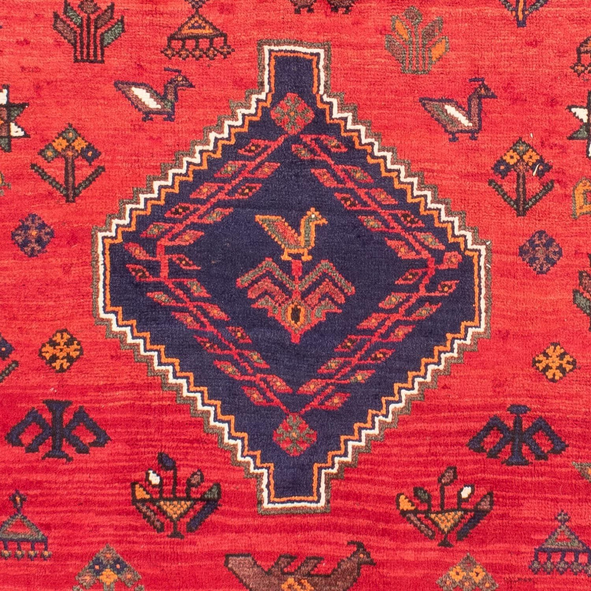 Perser Rug - Nomadic - 277 x 210 cm - red