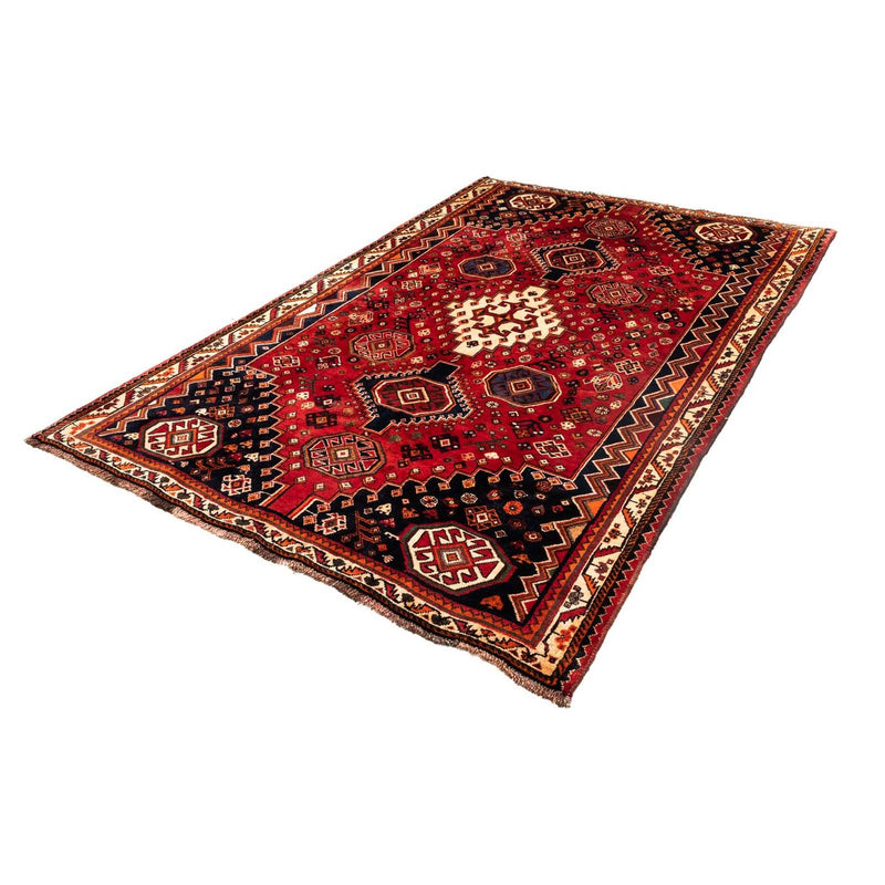Perser Rug - Nomadic - 251 x 168 cm - dark red
