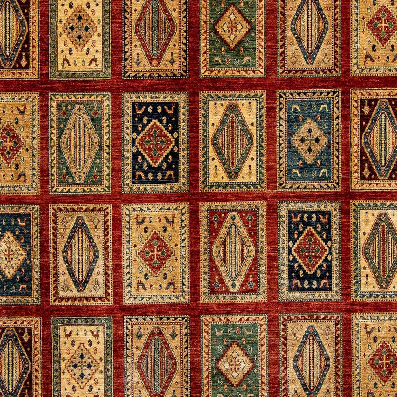 Perser Rug - Nomadic - 384 x 302 cm - dark red