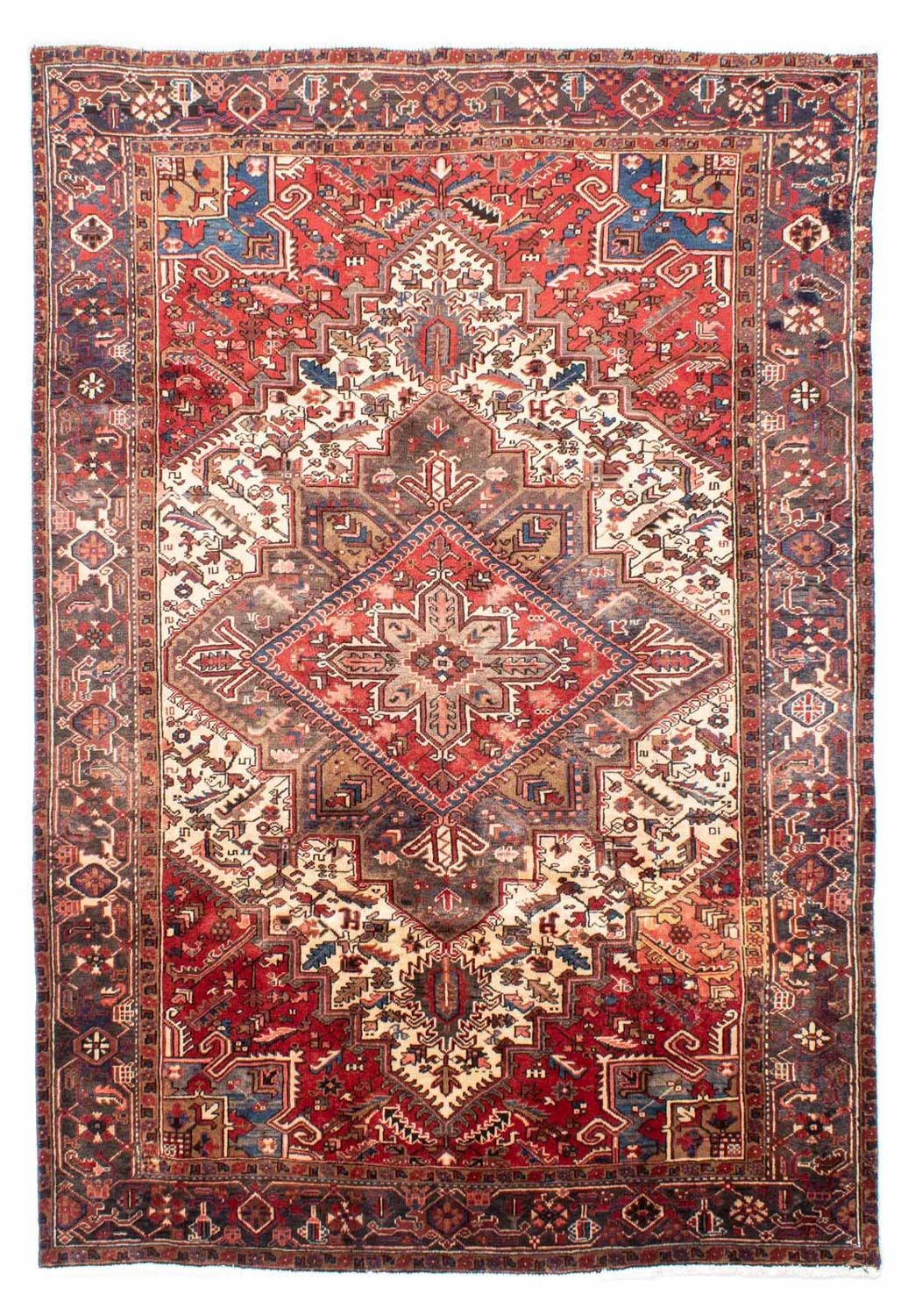Perser Rug - Nomadic - 282 x 202 cm - red