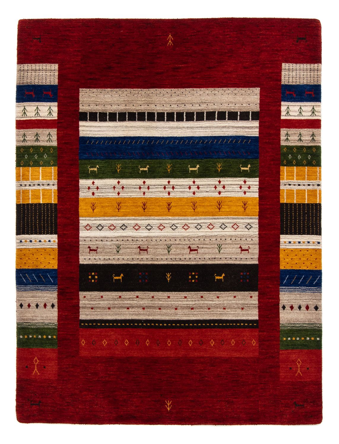 Gabbeh Rug - Loribaft Perser - 200 x 144 cm - multicolored