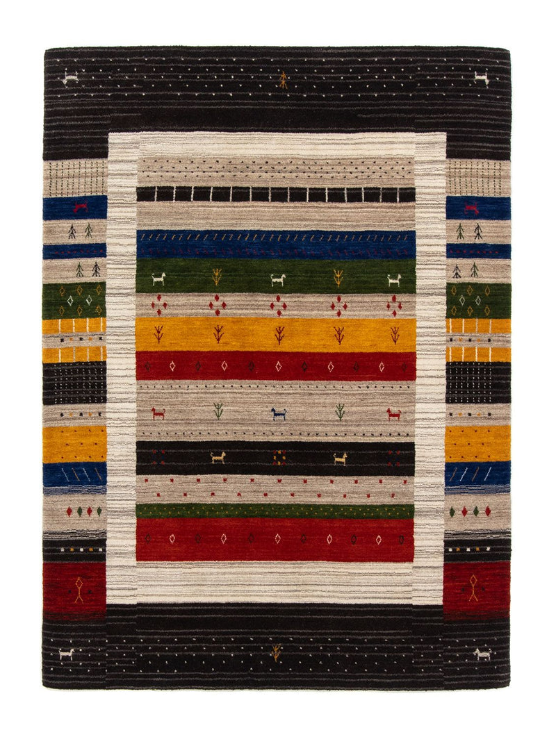 Gabbeh Rug - Loribaft Perser - 202 x 142 cm - multicolored