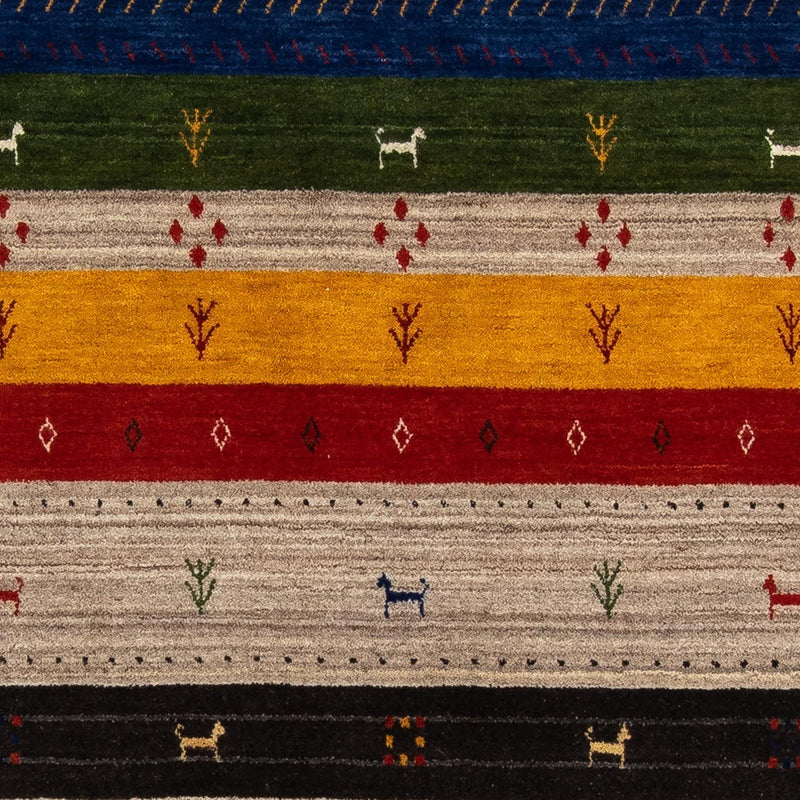 Gabbeh Rug - Loribaft Perser - 202 x 142 cm - multicolored
