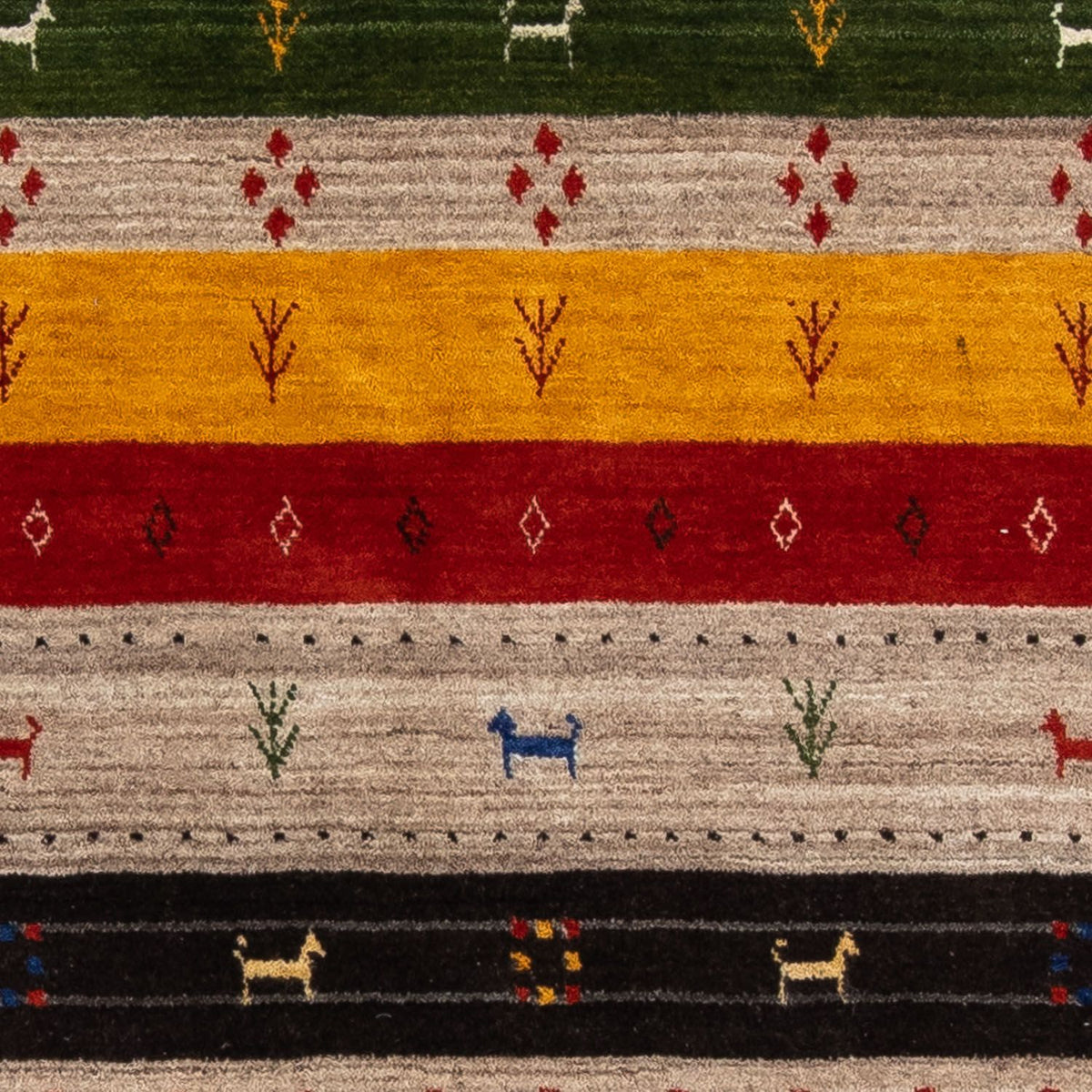 Gabbeh Rug - Loribaft Perser - 200 x 140 cm - multicolored