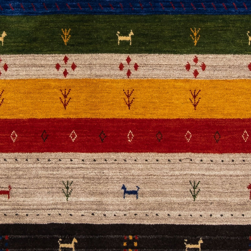 Gabbeh Rug - Loribaft Perser - 202 x 143 cm - multicolored