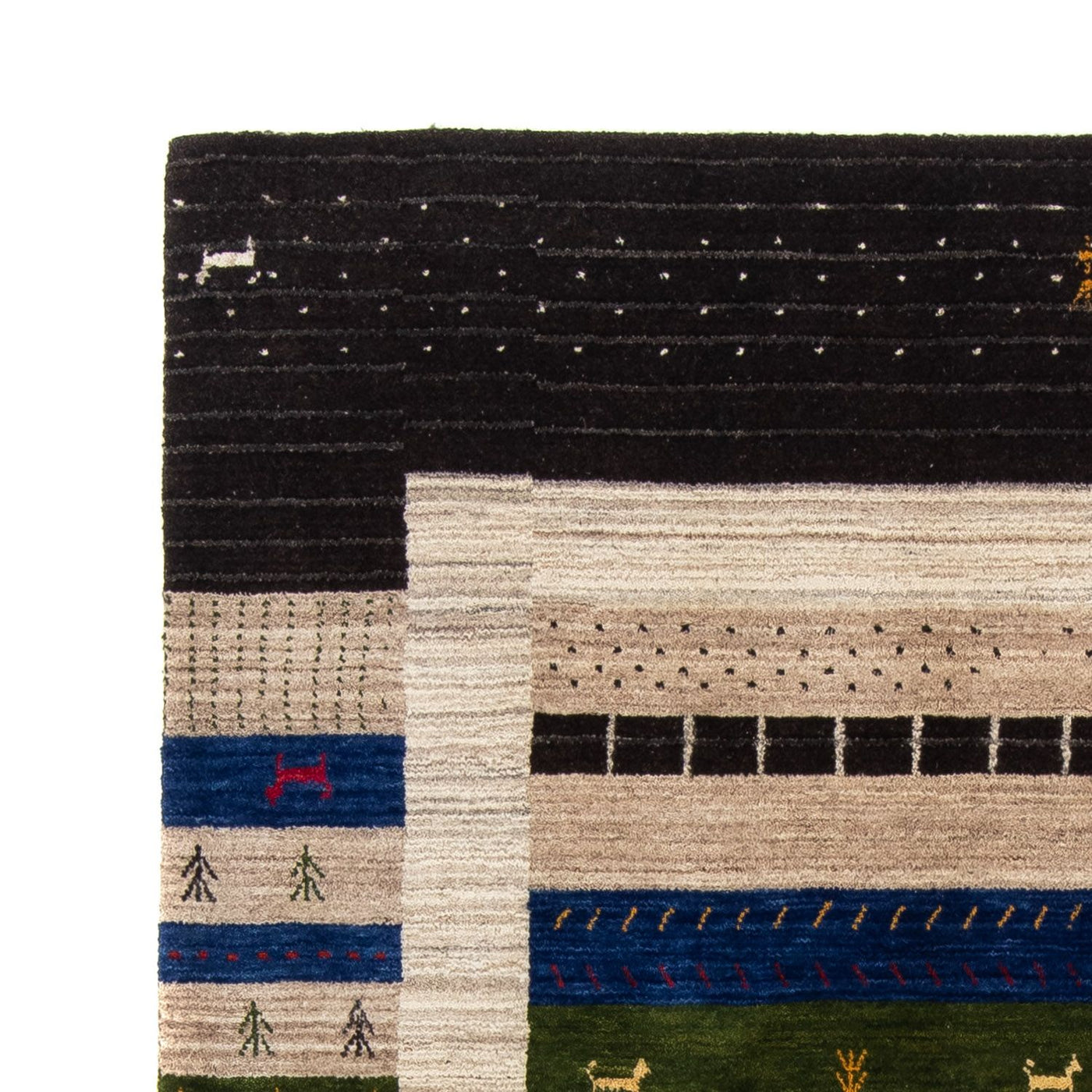 Loribaft Rug 202x143cm - Wool Rug