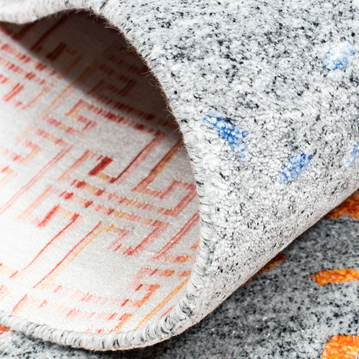 Designer Rug - 200 x 140 cm - light blue