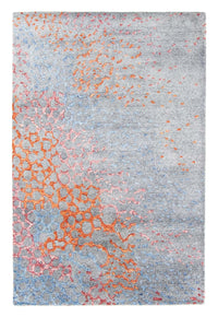 Designer Rug - 200 x 140 cm - light blue