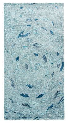 Designer Rug - 140 x 70 cm - turquoise