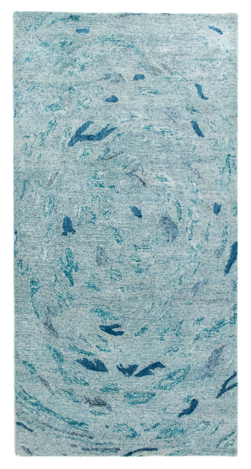 Designer Rug - 140 x 70 cm - turquoise