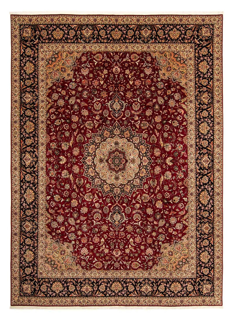 Perser Rug - Tabriz - Royal - 393 x 298 cm - dark red