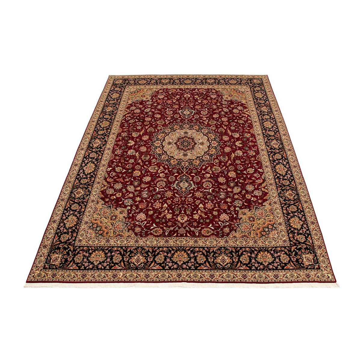 Perser Rug - Tabriz - Royal - 393 x 298 cm - dark red