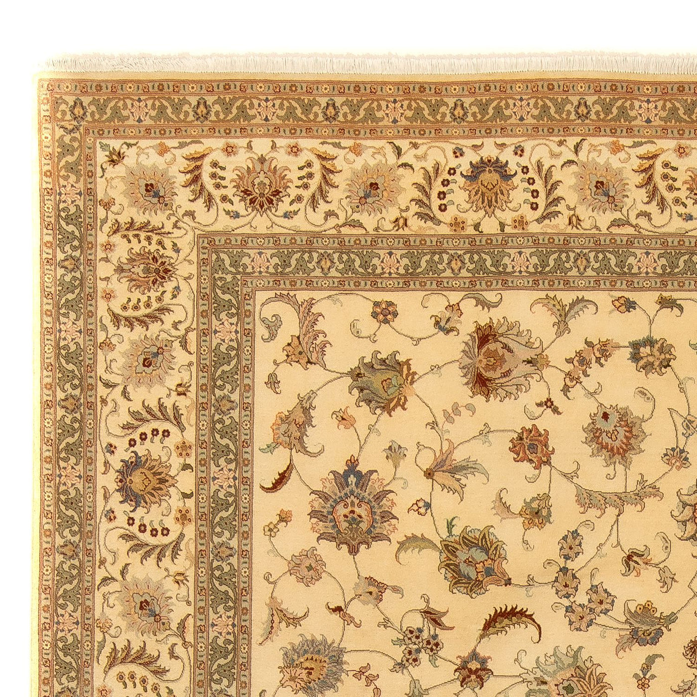 Täbriz - 50 Raj Teppich 342x250cm - Perserteppich