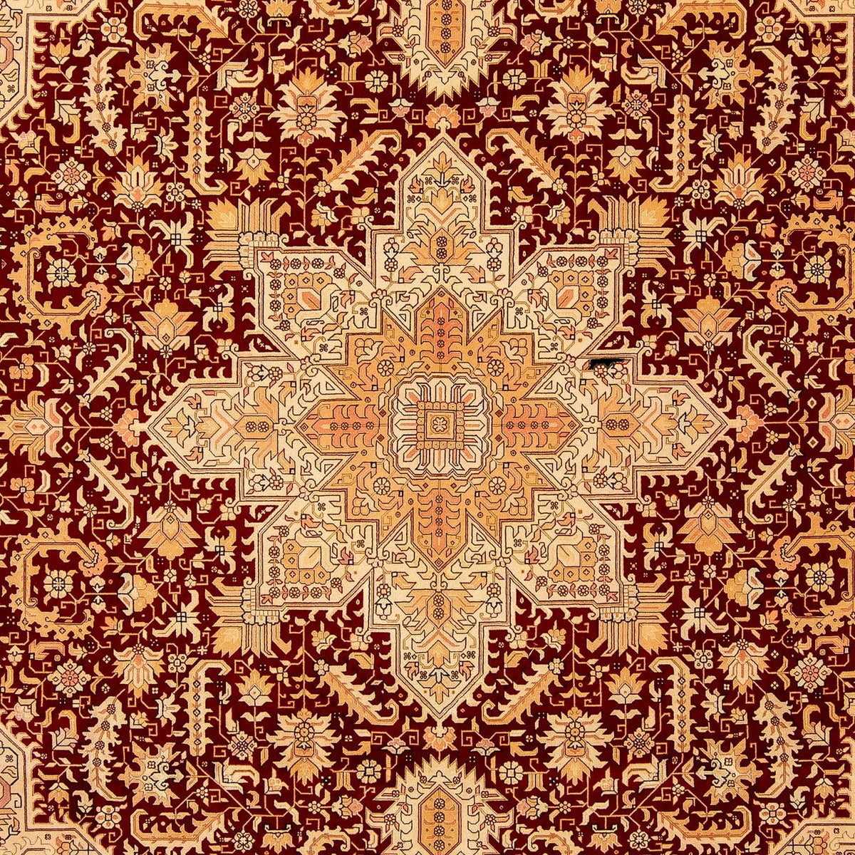 Perser Rug - Tabriz - Royal - 360 x 253 cm - dark red