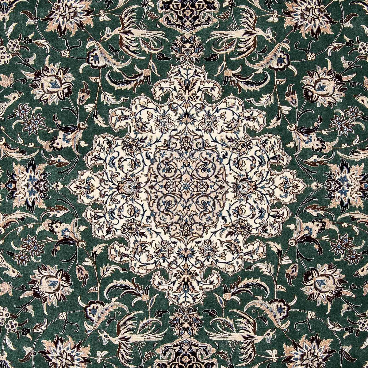 Perser Rug - Nain - Premium - 307 x 206 cm - green