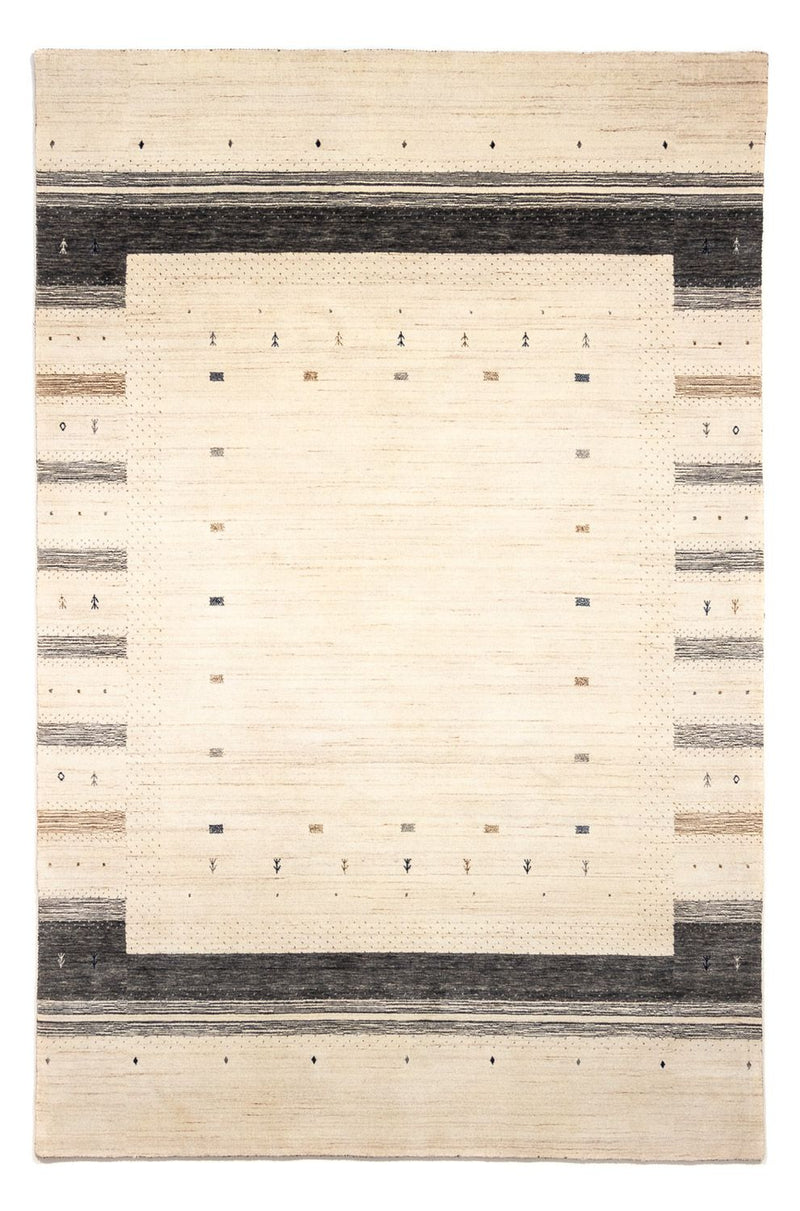Gabbeh Rug - Loribaft Perser - 303 x 201 cm - beige