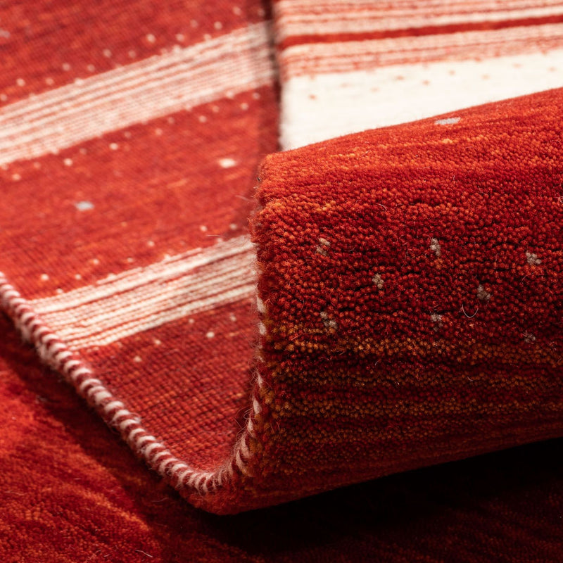 Gabbeh Rug - Loribaft Perser - 304 x 206 cm - red