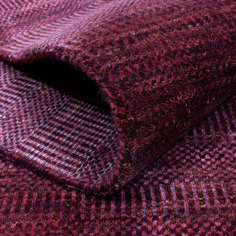 Designer Rug - 182 x 131 cm - red