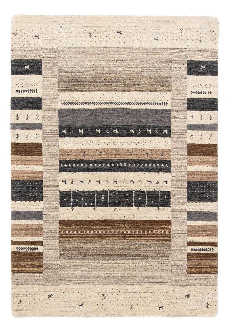 Designer Rug - 204 x 145 cm - beige
