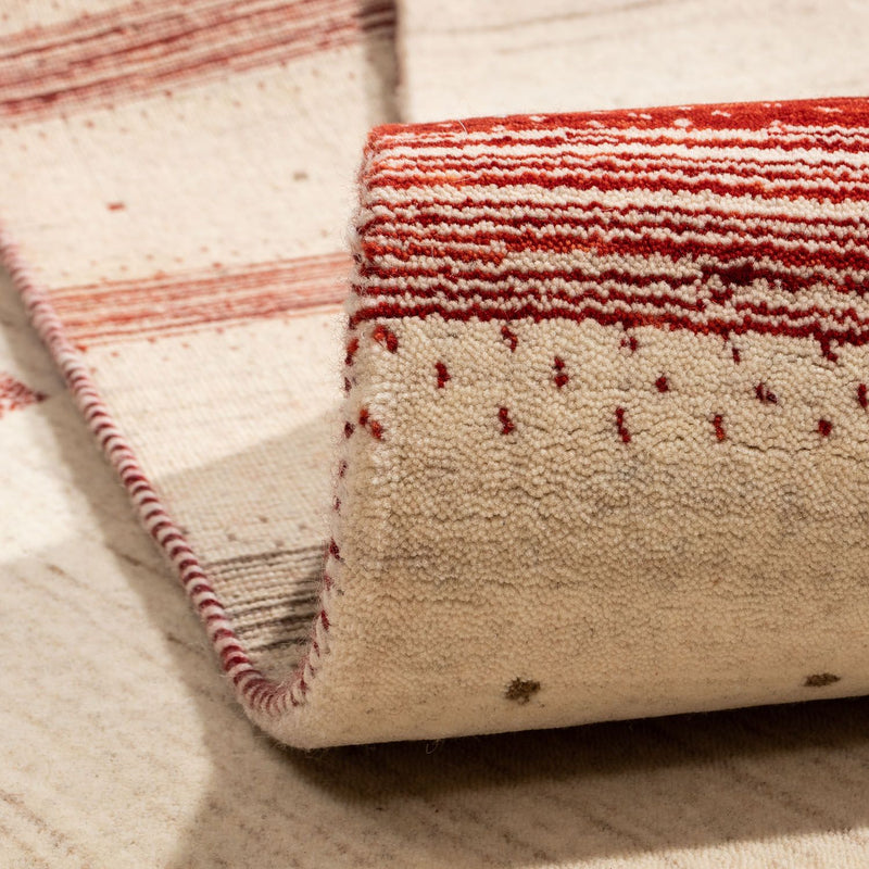 Gabbeh Rug - Loribaft Perser - 298 x 203 cm - beige