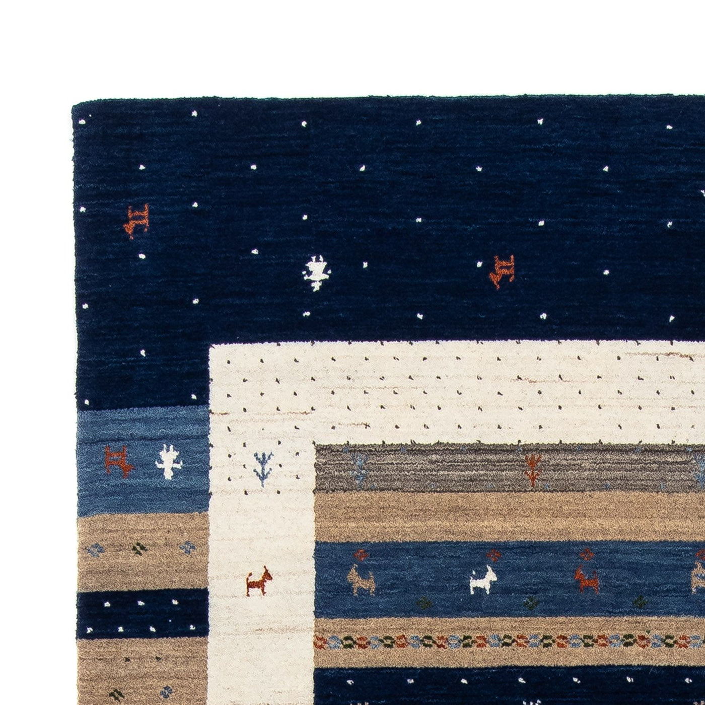 Loribaft Rug 201x144cm - Perserteppich Wollteppich