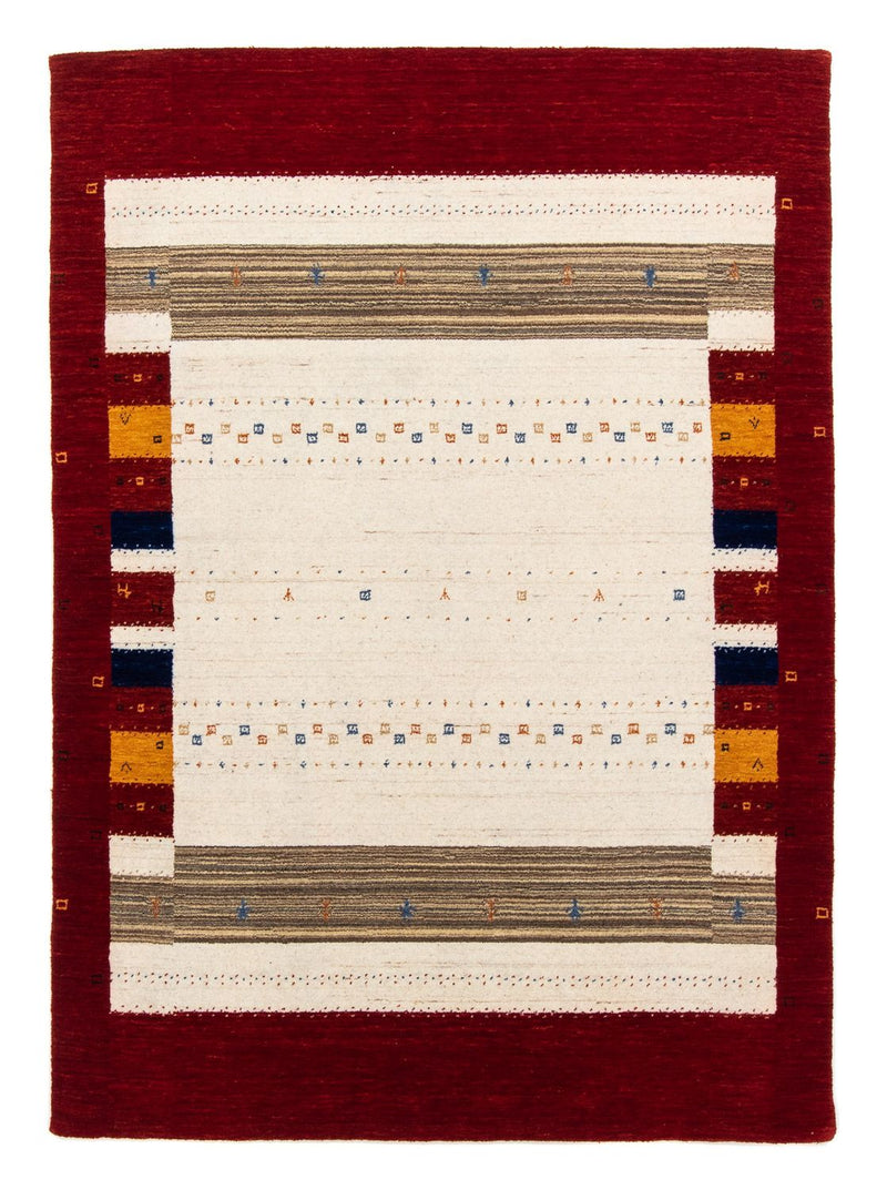 Gabbeh Rug - Loribaft Perser - 205 x 142 cm - dark brown