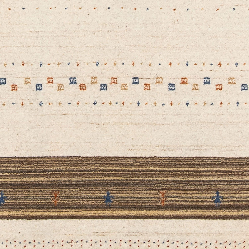 Gabbeh Rug - Loribaft Perser - 205 x 142 cm - dark brown