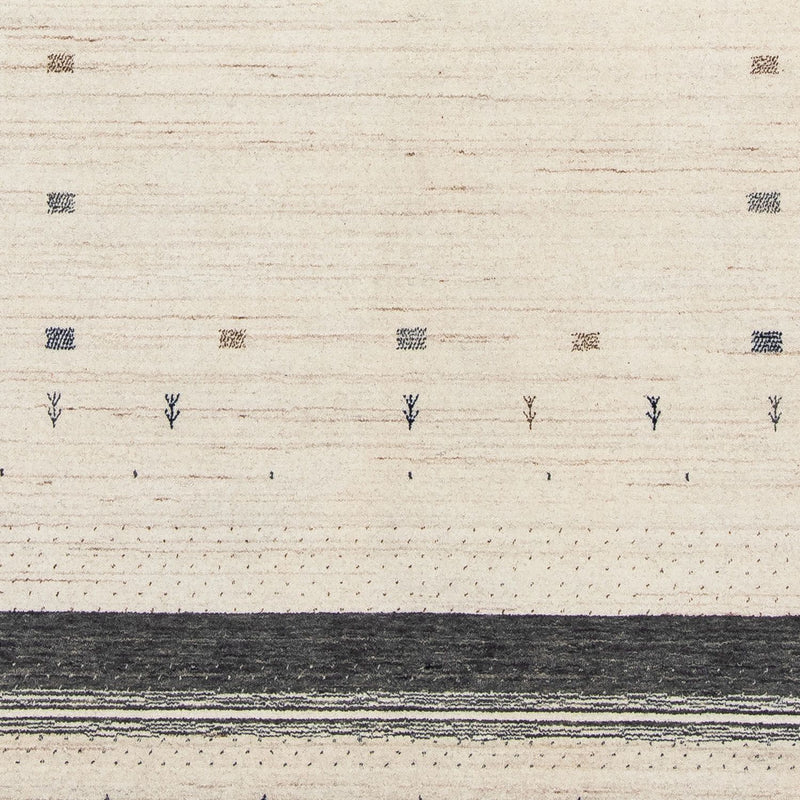 Gabbeh Rug - Loribaft Perser - 245 x 169 cm - beige