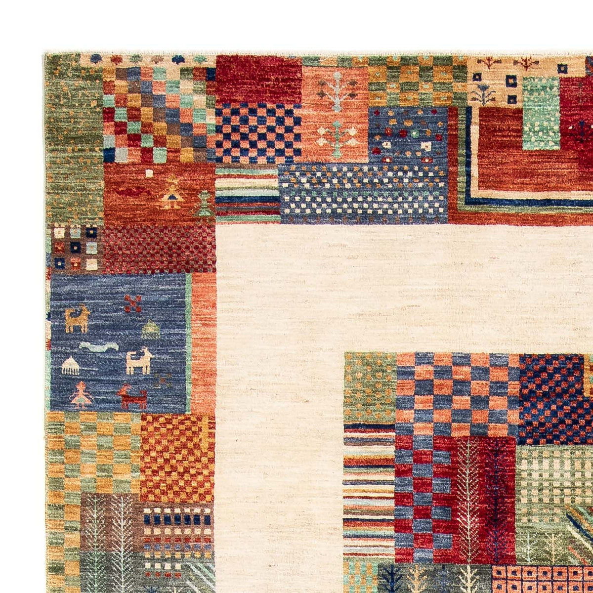 Loribaft Rug 197x294cm - Perserteppich Wollteppich