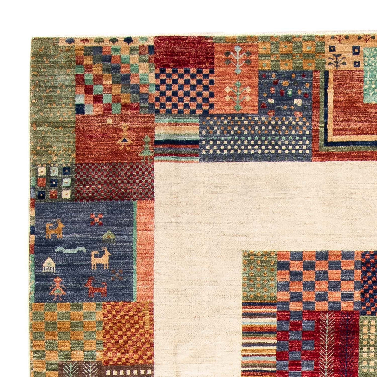 Loribaft Rug 198x299cm - Perserteppich Wollteppich