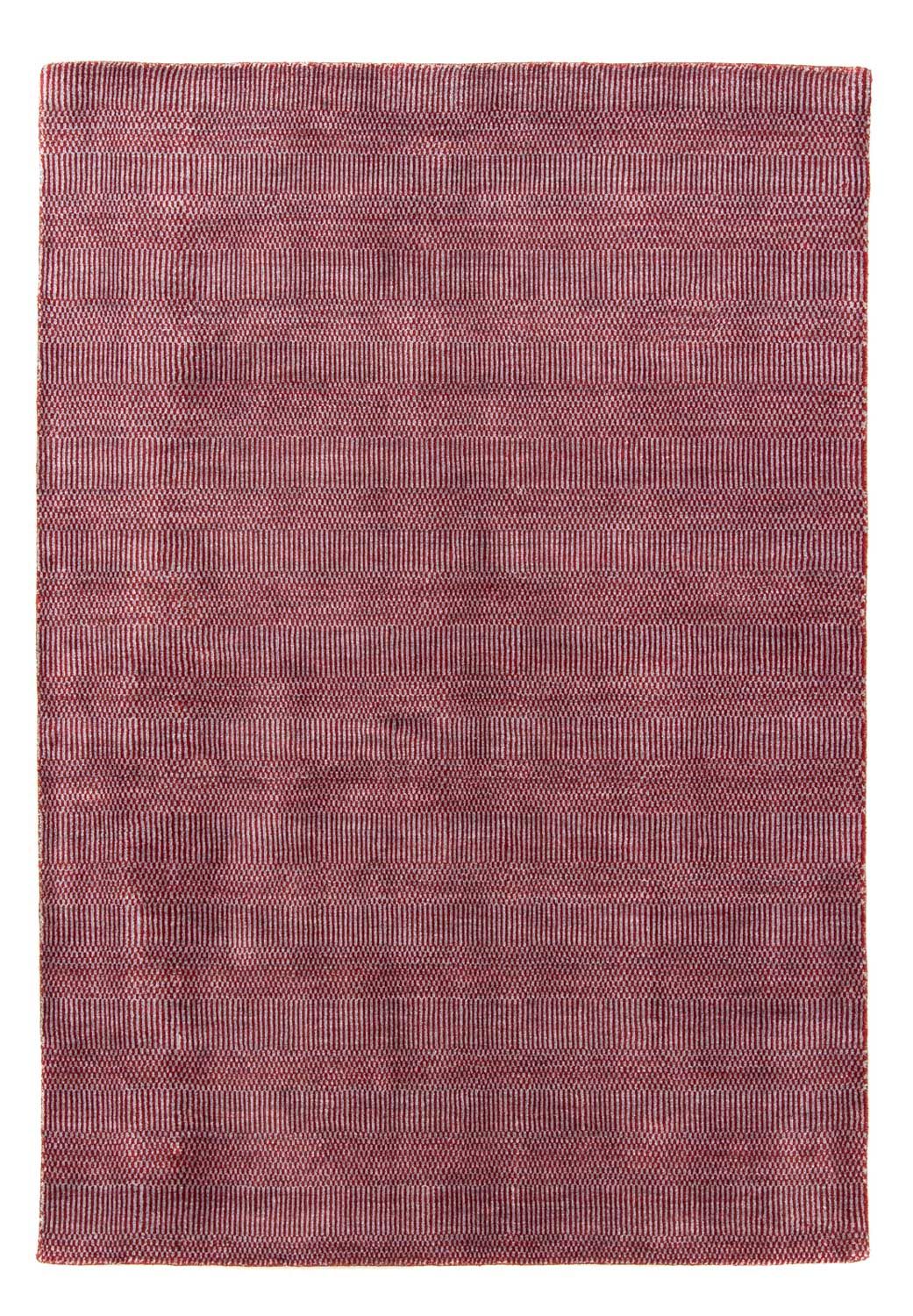 Designer Rug - 201 x 142 cm - red