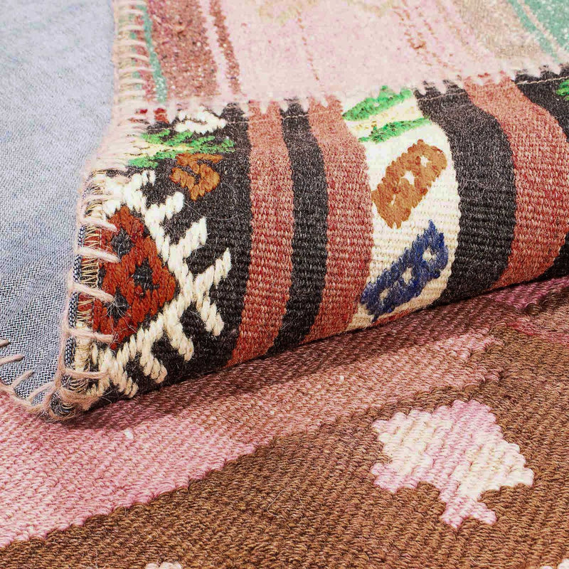 Patchwork Rug - 300 x 216 cm - multicolored