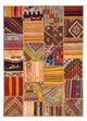 Patchwork Rug 239x169cm - Wool Rug