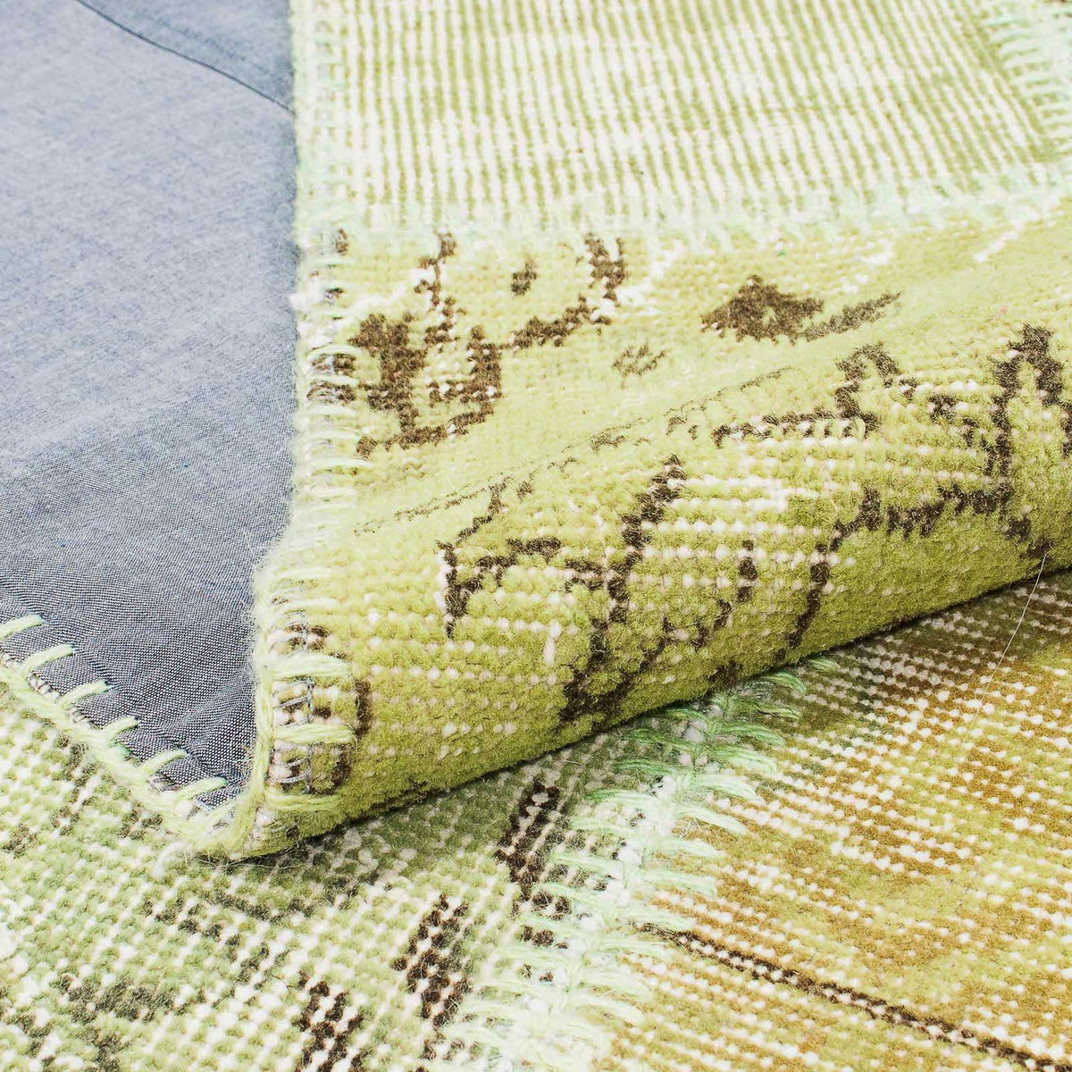 Patchwork Rug - 242 x 172 cm - multicolored