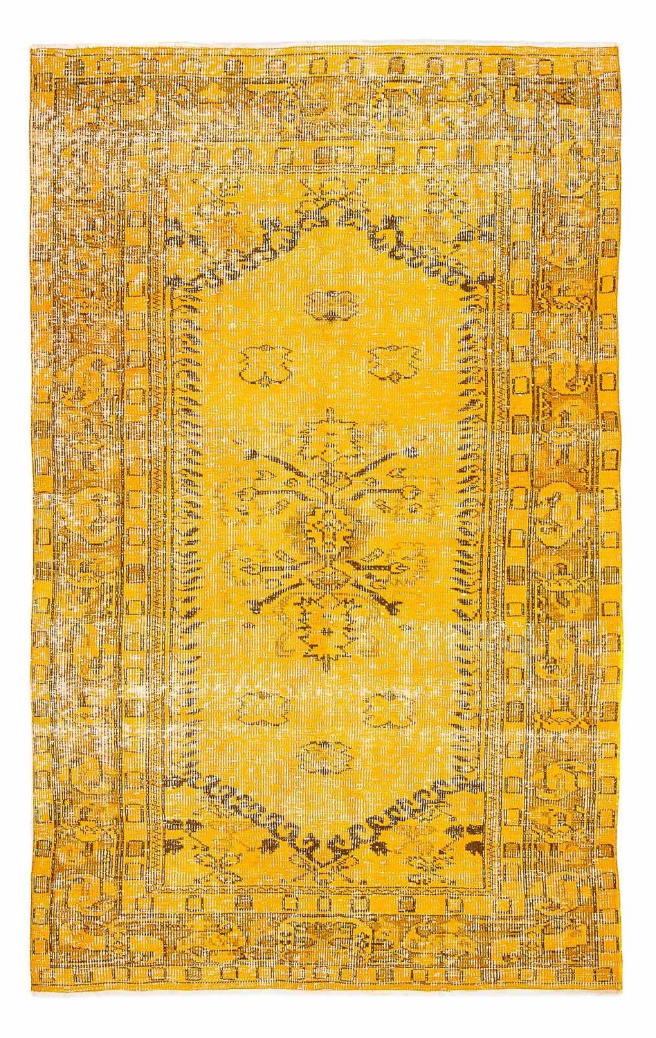 Vintage Rug - 269 x 165 cm - gold