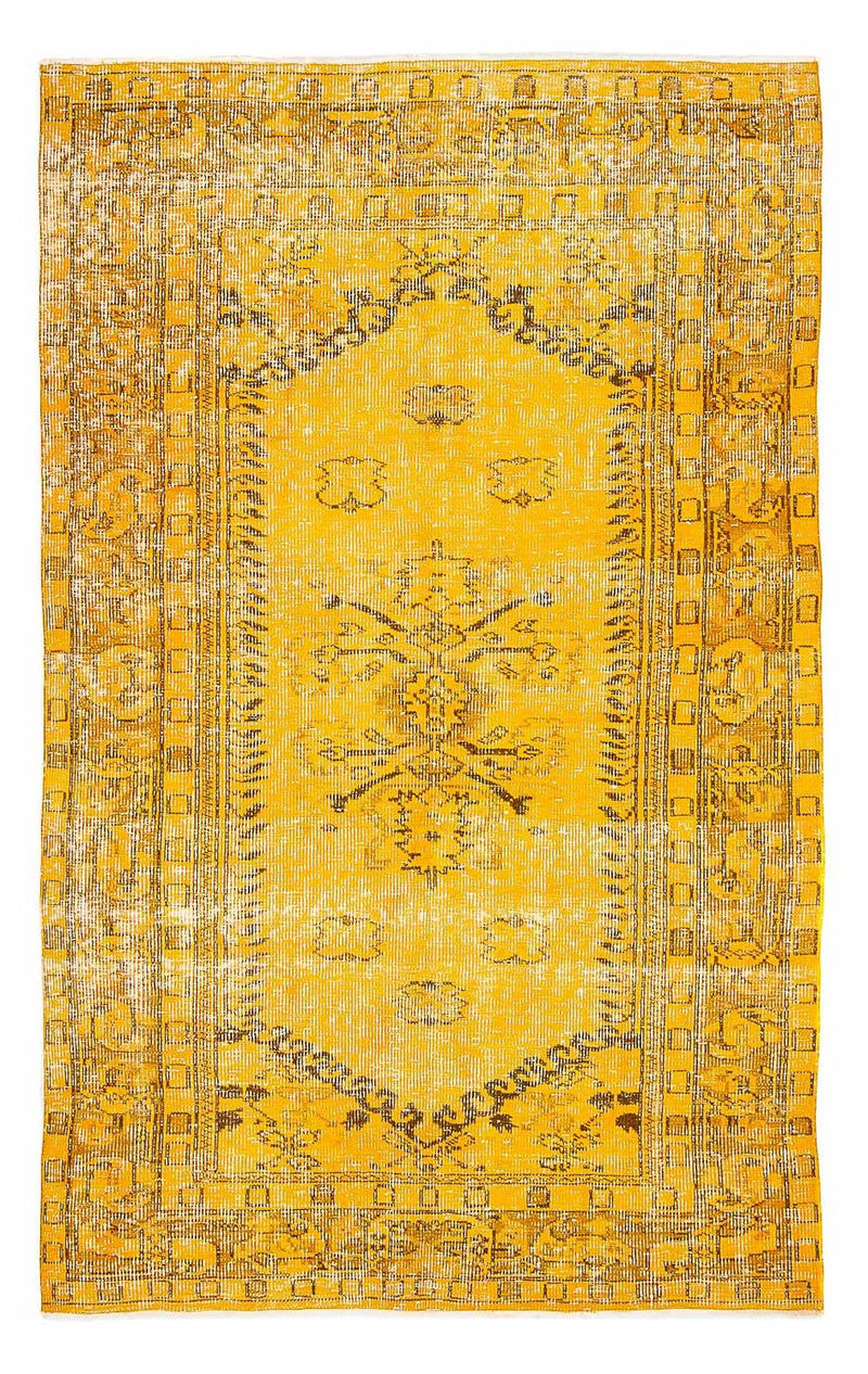 Vintage Rug - 269 x 165 cm - gold