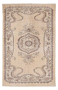 Vintage Rug - 267 x 178 cm - light beige
