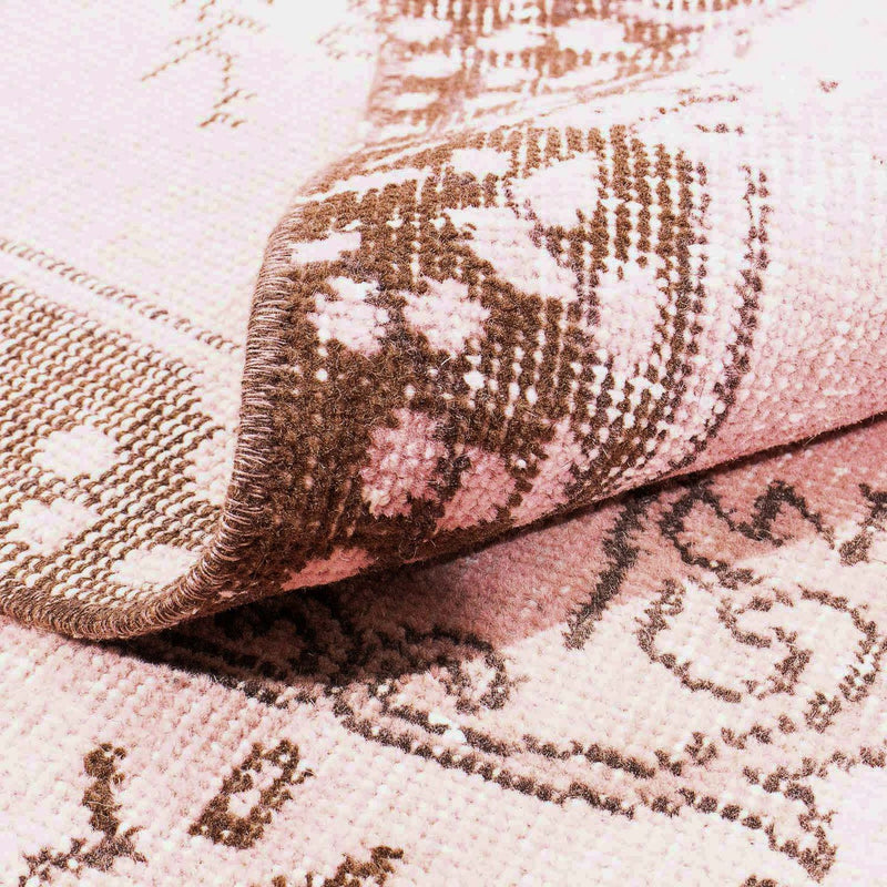 Vintage Rug - 217 x 118 cm - rose