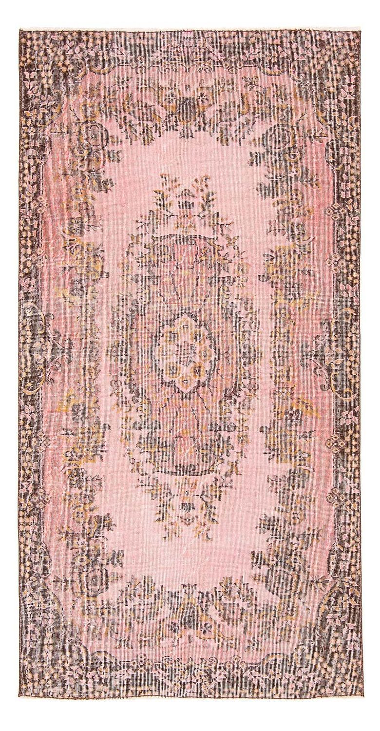 Runner Vintage Rug - 210 x 114 cm - rose