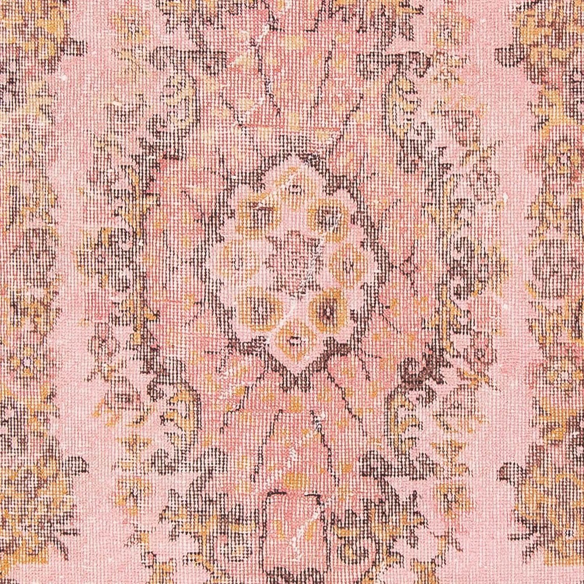 Runner Vintage Rug - 210 x 114 cm - rose