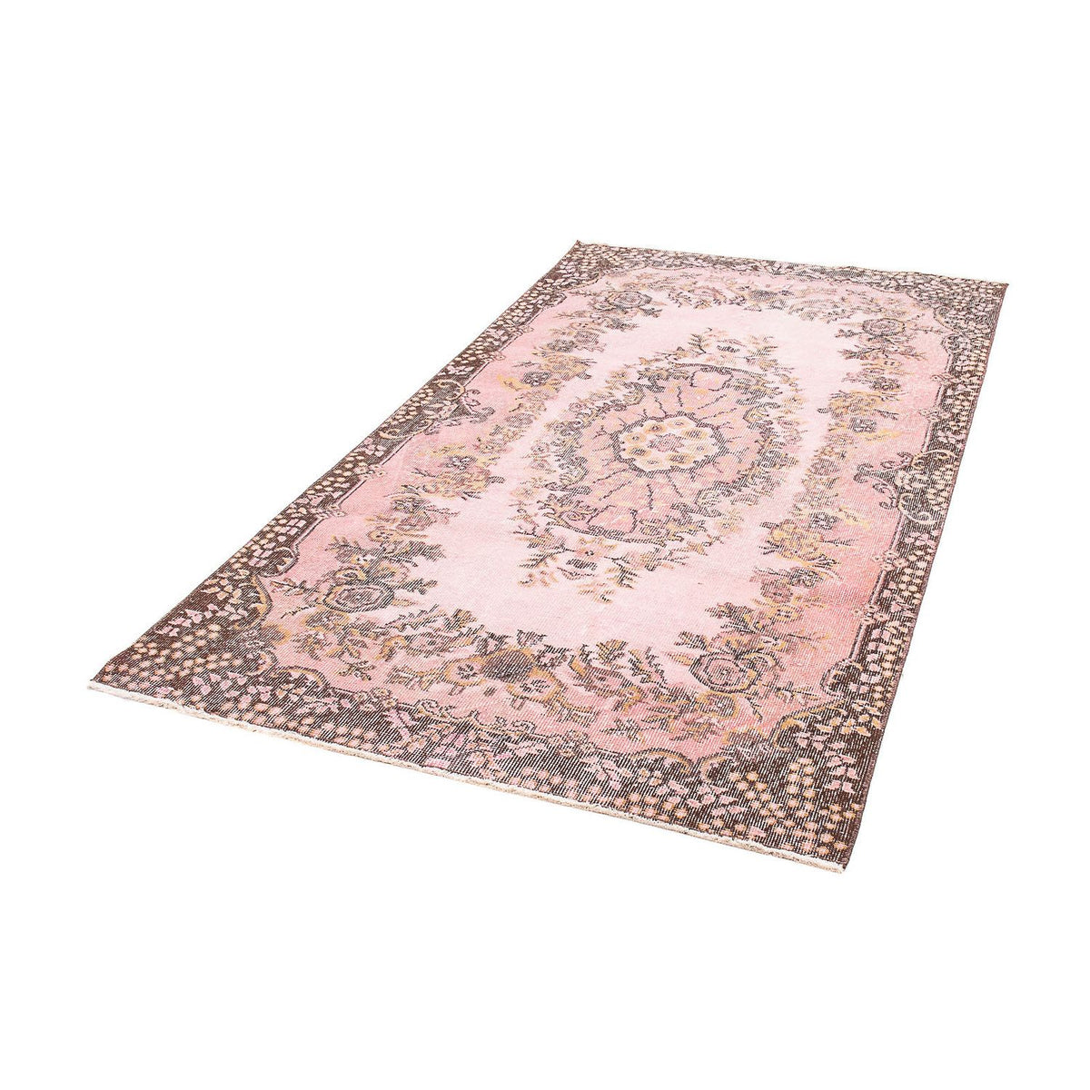 Runner Vintage Rug - 210 x 114 cm - rose