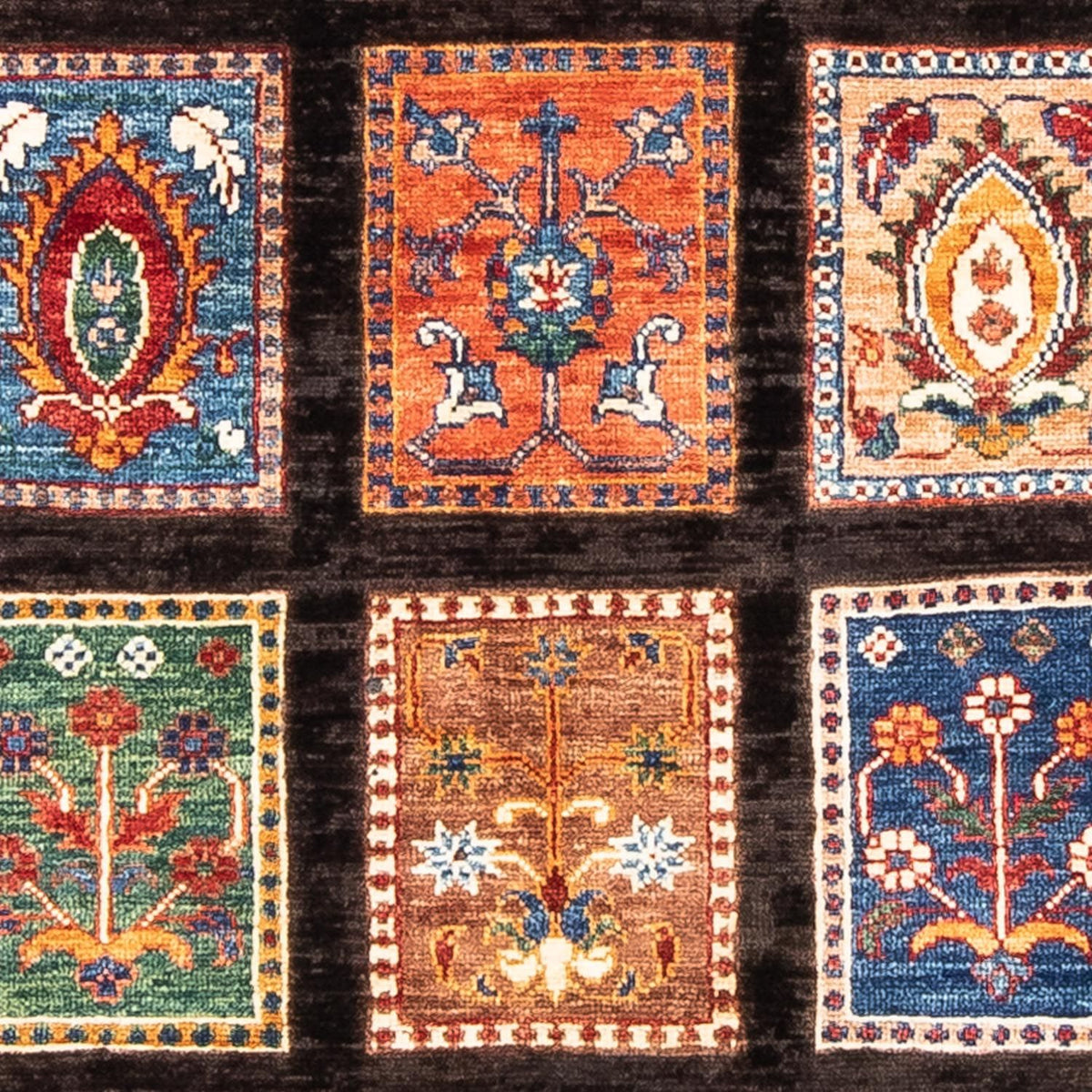 Runner Ziegler Rug - 197 x 73 cm - dark brown