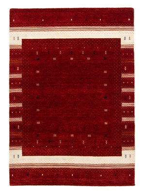 Gabbeh Rug - Loribaft Perser - 203 x 141 cm - red