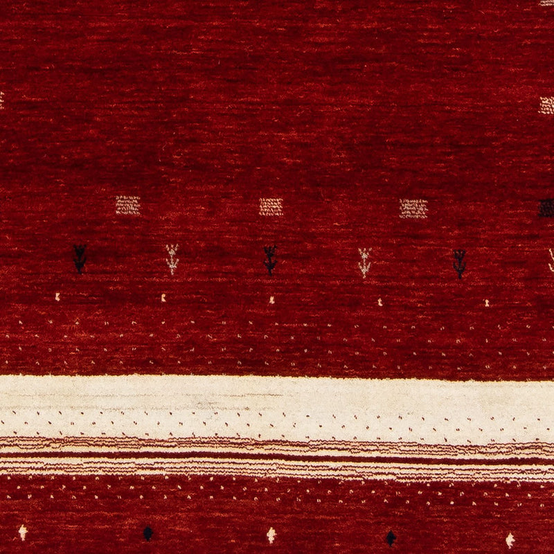 Gabbeh Rug - Loribaft Perser - 203 x 141 cm - red