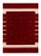 Gabbeh Rug - Loribaft Perser - 240 x 172 cm - red