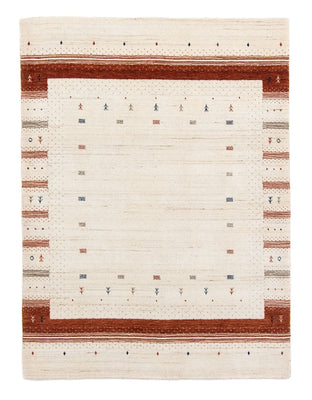 Gabbeh Rug - Loribaft Perser - 201 x 146 cm - beige