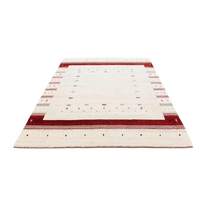 Gabbeh Rug - Loribaft Perser - 198 x 140 cm - beige