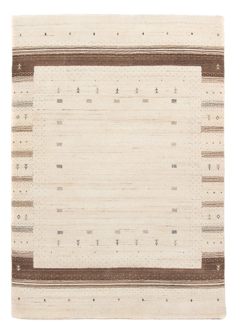 Gabbeh Rug - Loribaft Perser - 200 x 142 cm - beige