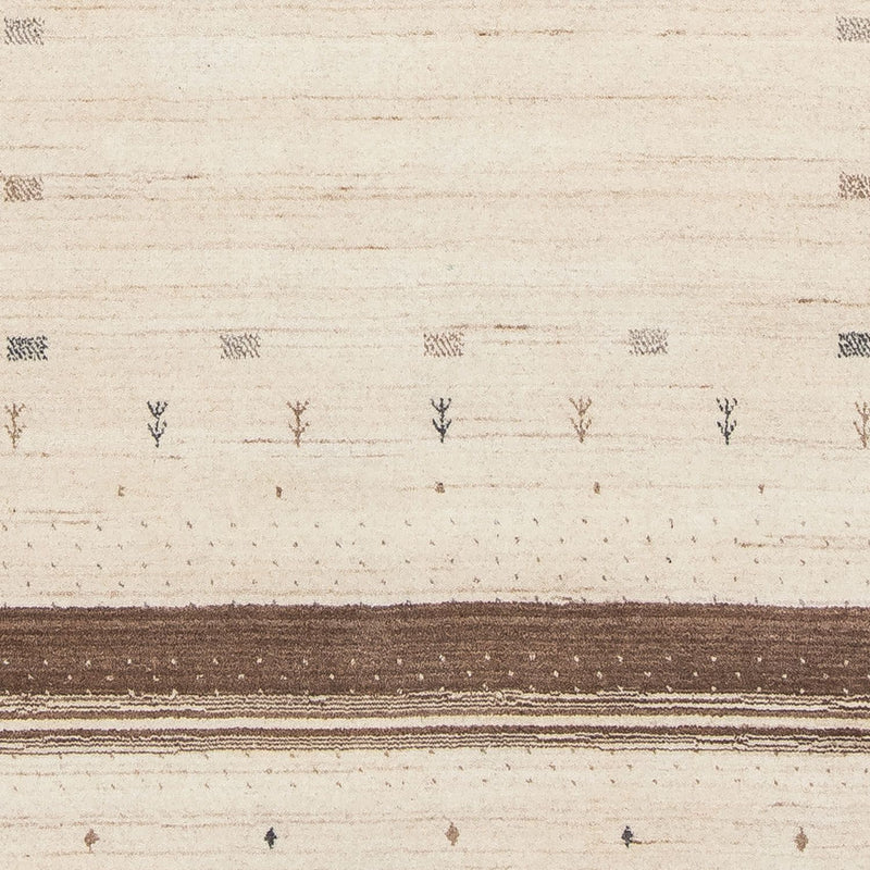 Gabbeh Rug - Loribaft Perser - 200 x 142 cm - beige
