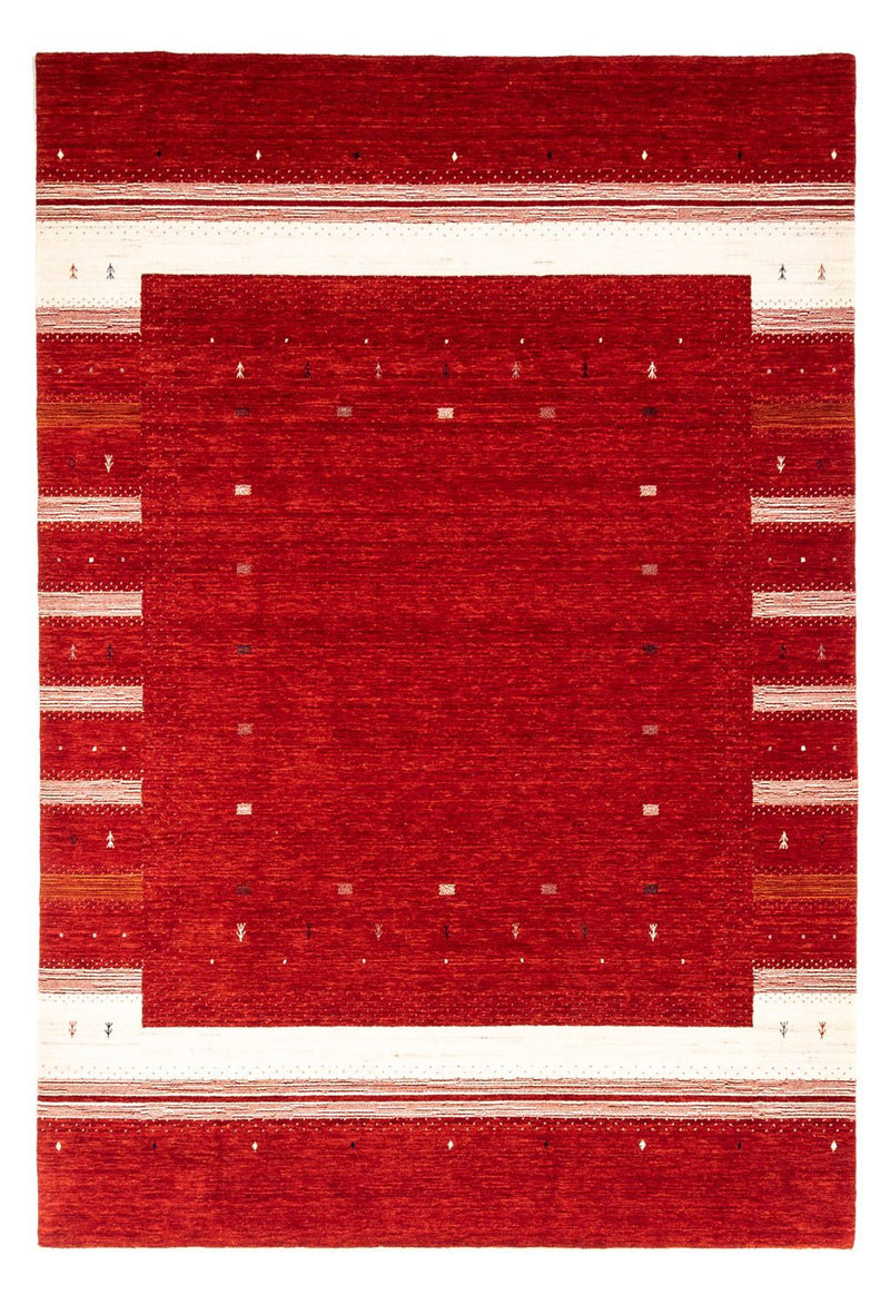 Gabbeh Rug - Loribaft Perser - 303 x 207 cm - red